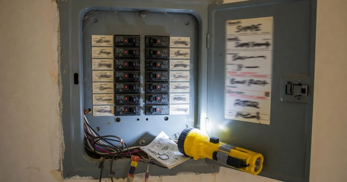 Home breaker panel prepared for backup critical loads